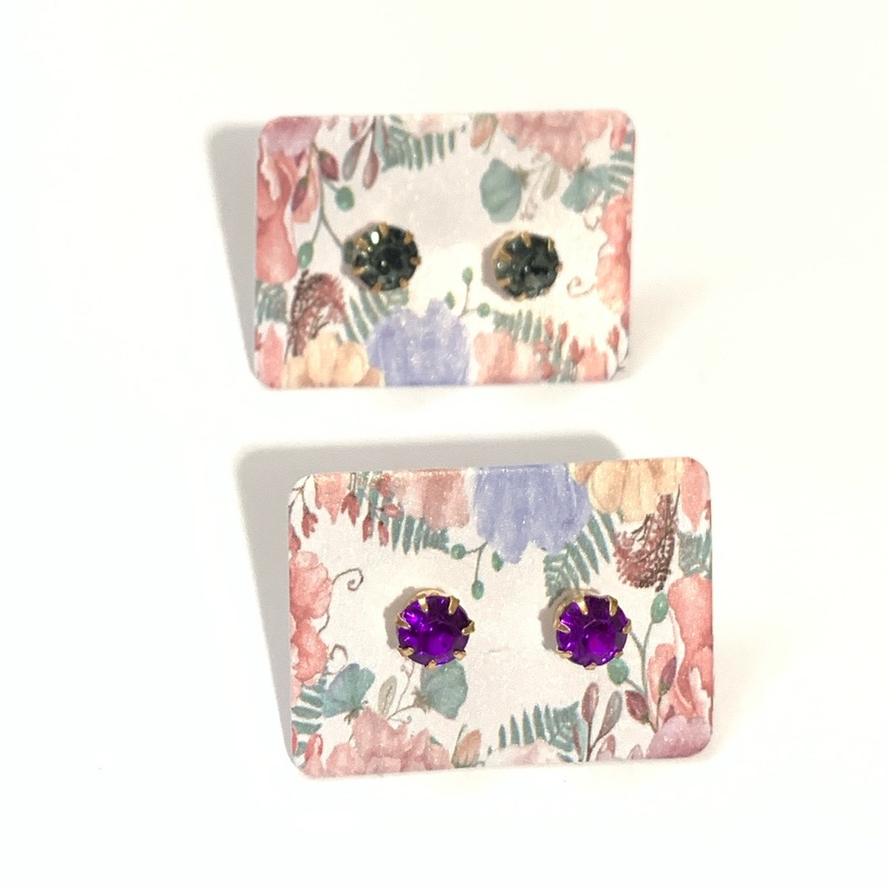 New Stud Earrings Set